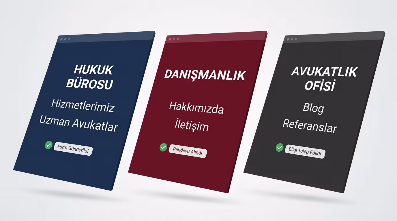 Avukat Web Sitesi Örnekleri: Profesyonel Tasarımları Ayırt Etmenin Yolları