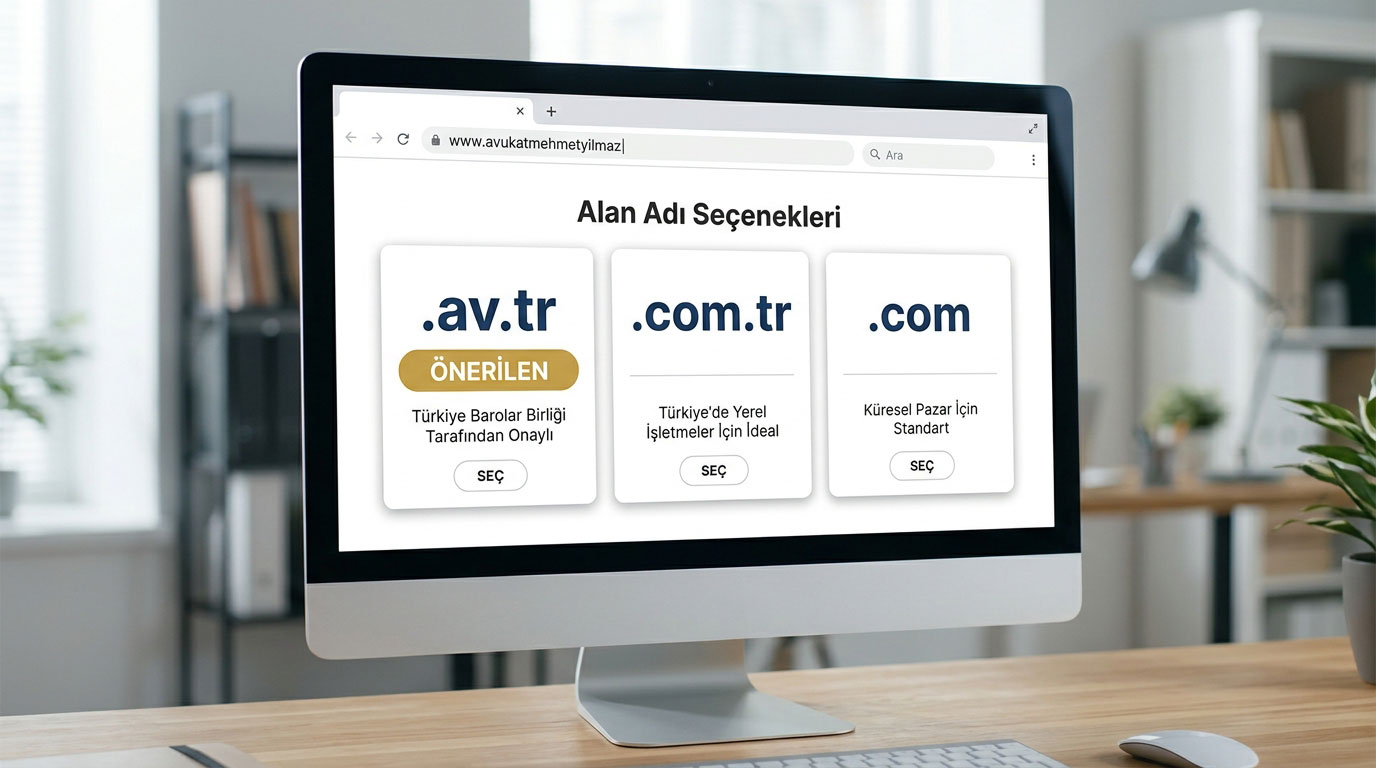 Avukat Web Sitesi Alan Adı Seçimi: .av.tr mi .com.tr mi?