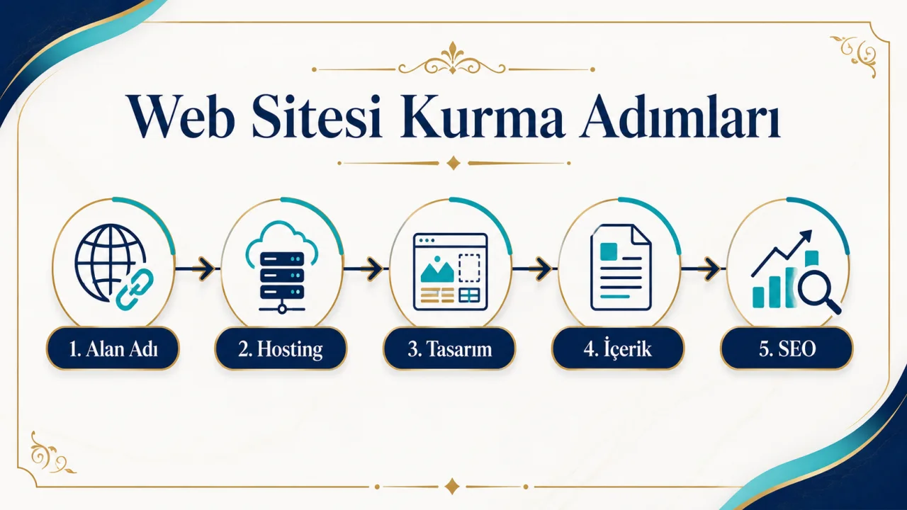 Avukat web sitesi kurma adımları