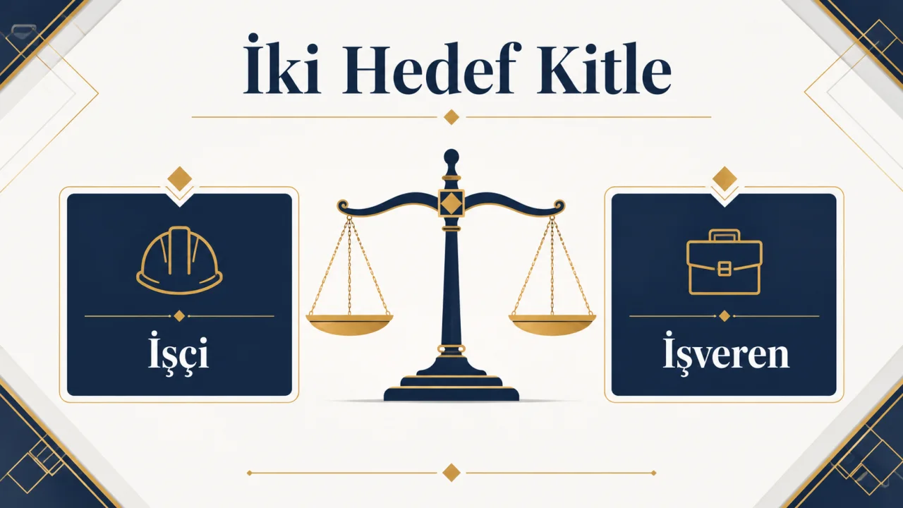 İş hukukunda işçi ve işveren hedef kitlesi