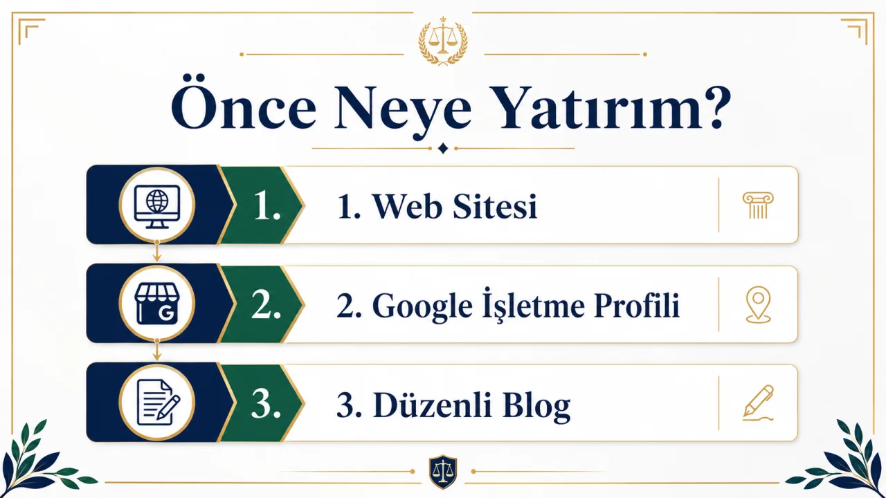 Yeni avukat önce neye yatırım yapmalı